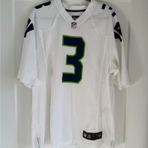 Nike Seattle Seahawks Russell Wilson Jersey L Away